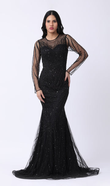 Festkjole Estelle i Sort